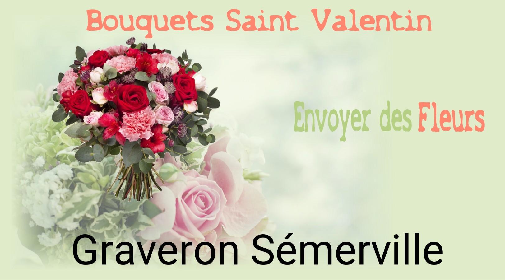 Roses de Saint-Valentin livrées à Graveron-Sémerville